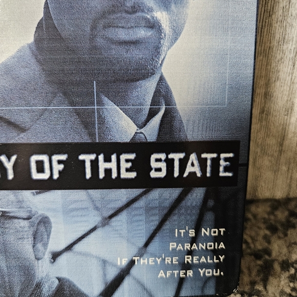 Enemy Of The‎ State VHS Movie 1999 Will Smith Gene Hackman Thriller Movie - Picture 3 of 9